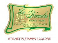 Etichette adesive per fioristi, fiorai e vivaisti grandi (mm 54x39)  (cod.19G)